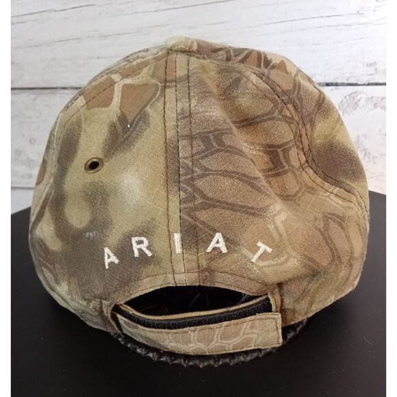 Ariat Camouflage Baseball Cap Adjustable Fit Men's - Picture 2 of 4